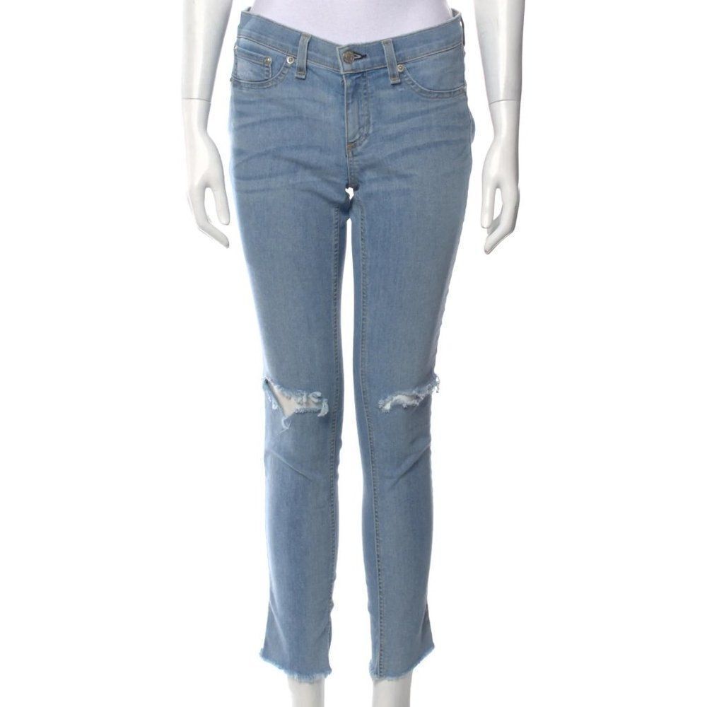 RAG & BONE Low-Rise Skinny Leg Jeans Size S, 26 $230